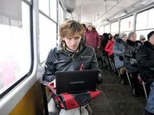 В трамвае отключили интернет