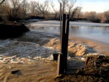 На обустройство прудов потратили 2.8 млн рублей, но их смыло паводком