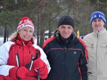 В парке Прибрежный медики проложили лыжню челнинцам