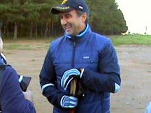 Василь Шайхразиев продолжает пропагандировать скандинавскую ходьбу