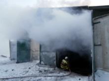 В ГСК 'Надежда' в Набережных Челнах сгорел гараж