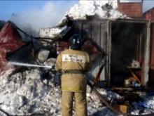 В Набережных Челнах на БСИ сгорела очередная бытовка