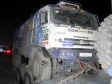  Гоночные 'КАМАЗы' вернулись в Набережные Челны с 'Дакара'