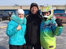 Команда 'КАМАЗ-мастер' устроила женский заезд на картах