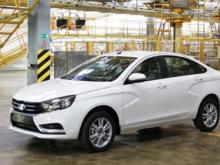 Первый официальный снимок серийного автомобиля 'Лада Веста'