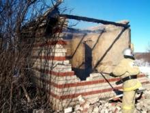 Возле Набережных Челнов полностью сгорел дачный домик