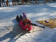 Медики умеют стрелять и бегать на лыжах