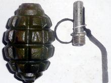 Житель поселка Сидоровка разъезжал на машине с гранатой Ф-1