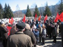 В Набережных Челнах состоялся митинг «Коммунистов России»