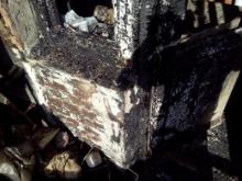 В Набережных Челнах в жилом доме выгорел балкон