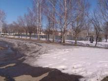 На Автозаводском проспекте строители поставили забор