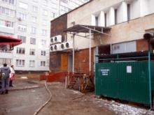 В подвале торгового дома «Агава» сегодня утром загорелось холодильное оборудование