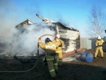 Возле Набережных Челнов сгорела частная баня