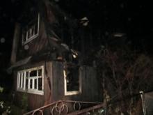В садовом обществе 'Ордиушка' подожгли дачный дом