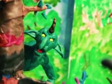 Ученики 25-й школы сняли пластилиновый мультфильм