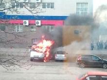 Грузовую 'Газель' в Набережных Челнах подожгли дети