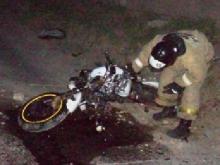 На Элеваторной горе насмерть разбился мотоциклист