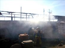 В Набережных Челнах из-за окурка сгорел рекламный щит