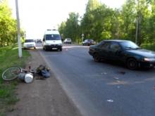 В Набережных Челнах за выходные дни совершены три наезда автомобилей на детей