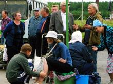 Садоводы пикетировали исполком из-за перевозчика «Авантех»