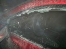 В Набережных Челнах минувшей ночью кто-то поджег иномарку