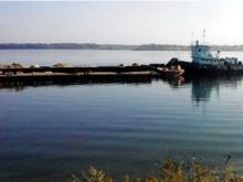 На Каме столкнулись две баржи, загруженные песком и гравием