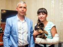 Казанской школьнице подарили щенка от имени Владимира Путина