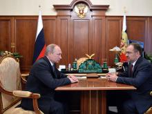 Антон Дроздов доложил Владимиру Путину об увеличении пенсий