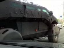 В Набережных Челнах замечен новейший броневик 'Каратель'