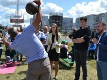 На Сабантуе в Набережных Челнах более 350 человек сдали нормы ГТО