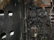 В Набережных Челнах ночью неизвестные подожгли электрощитовую в 11 комплексе