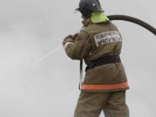 В поселке Элеваторная гора загорелся подвал частного дома