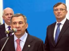 Рустам Минниханов и Сергей Чемезов открыли новую линию сварки кабин на 'КАМАЗе'