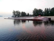 Баржа на реке Кама перевернулась из-за перегруза в 5 тонн