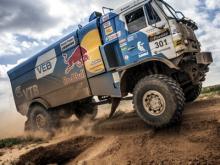 Андрей Каргинов финишировал первым на 3-м этапе ралли 'Великая степь'