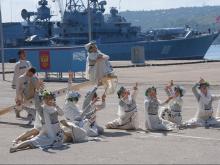 Черноморский флот аплодисментами проводил молодых артистов из Татарстана