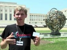 Челнинец Антон Актуганов представил проект 'Карта Добра' в ООН