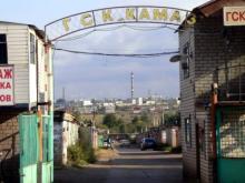 Рано утром в Набережных Челнах в боксе ГСК 'КАМАЗ' сгорел автомобиль