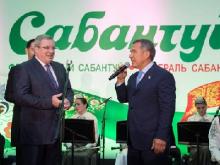 Фоторепортаж Рустама Минниханова: федеральный Сабантуй в Красноярске