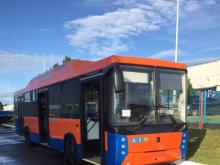 Новые автобусы выкрасят в синий и оранжевый цвета