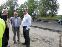 На дороге в Лесоцех после ремонта ограничат движение грузовиков