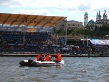 Челнинские спасатели вернулись с чемпионата мира из Казани с новой моторной лодкой