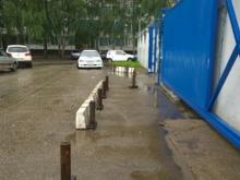 'Таттелеком' незаконнно установил на дороге столбики