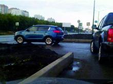 По просьбе автолюбителей на первой автодороге расширили разворот