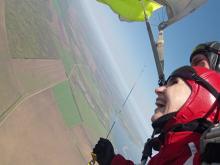 Погибшая парашютистка потеряла сознание во время прыжка