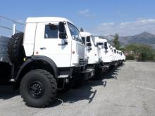 Грузовики «КАМАЗ» уехали в Африку и Афганистан