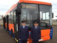 Большие автобусы выехали на проспекты Набережных Челнов