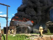 На дне взорвавшегося резервуара с мазутом найдены останки человека