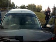 В Набережных Челнах девушка-лихач устроила ДТП на проспекте Вахитова