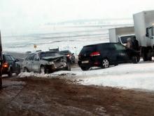 У Федотово лоб в лоб столкнулись 'ВАЗ-2109' и Volkswagen Golf